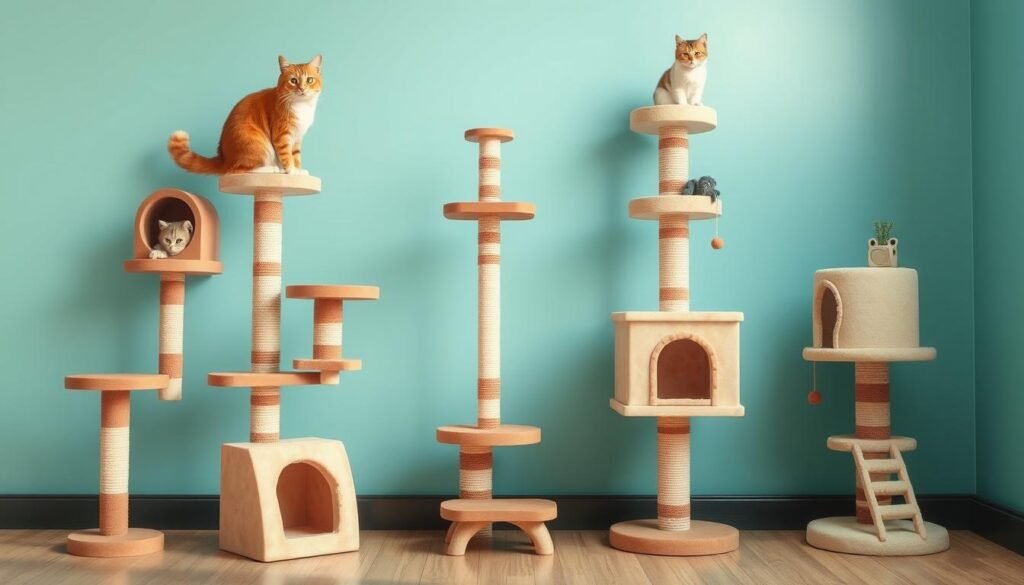 cat condos and scratching posts