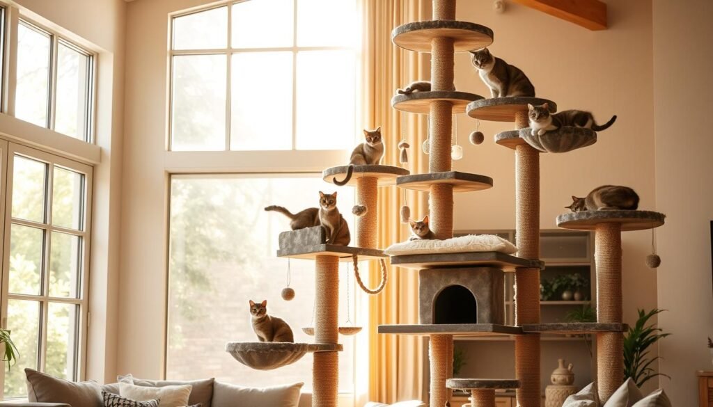 cat tree for multiple cats